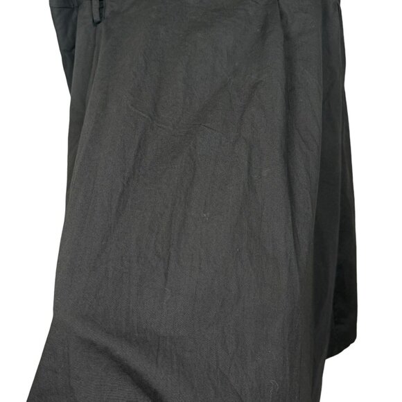 Tripp NYC Daang Goodman Black‎ Mini Dress Plus Sz 4X Faux Leather Trim Goth Punk - Picture 5 of 16